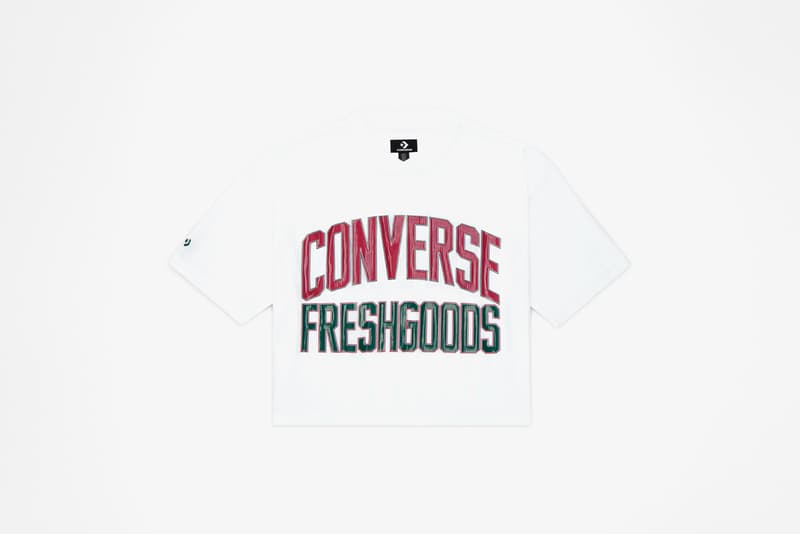 joe freshgoods converse chuck taylor multi-color pro leather black purple hoodie tie dye t-shirt duffel bag release date info pricing buying guide