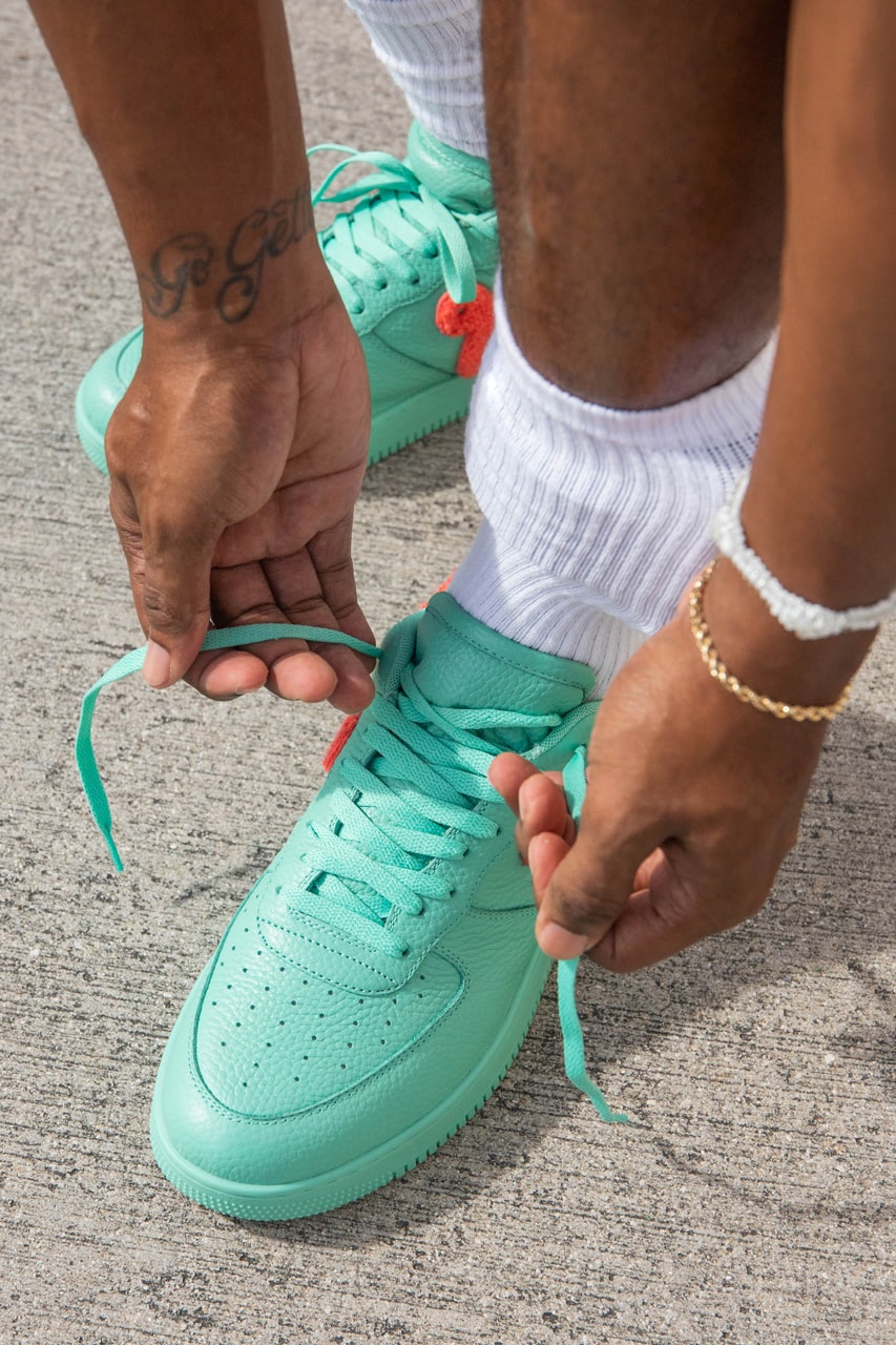 john geiger co gf 01 air force 1 teal peach basketball shorts official release date info photos price store list buying guide