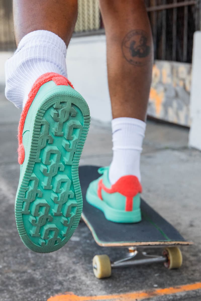 john geiger co gf 01 air force 1 teal peach basketball shorts official release date info photos price store list buying guide