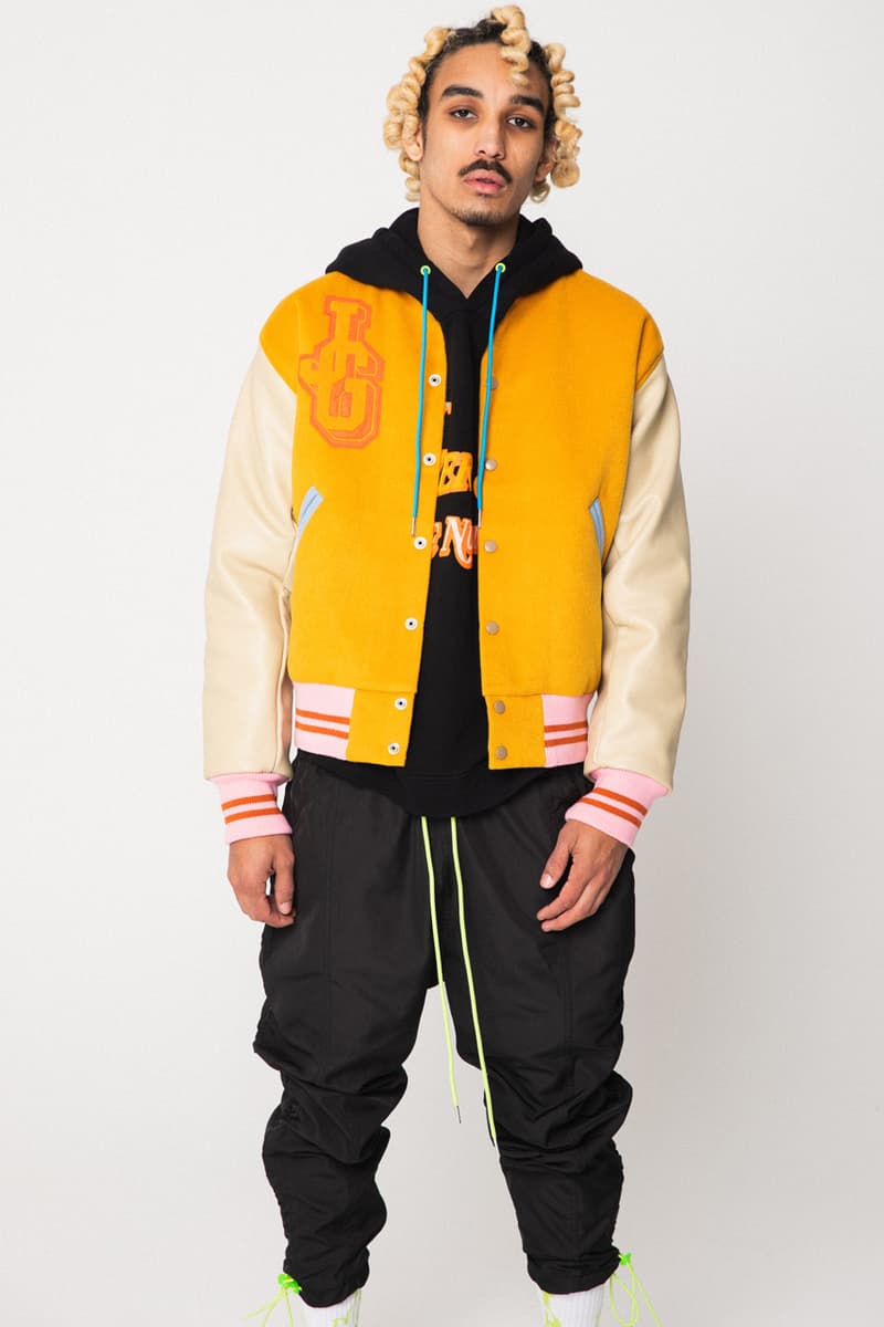 john geiger jg szn season 2 collection varsity jacket hoodie i just never save phone numbers hoodie cargo pants 002 og shoes official release date info photos price store list buying guide