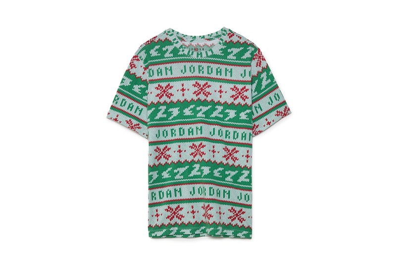 jordan brand ugly christmas sweater t-shirt beanie CT3711 100 DA2091-100 release info photos buying guide 