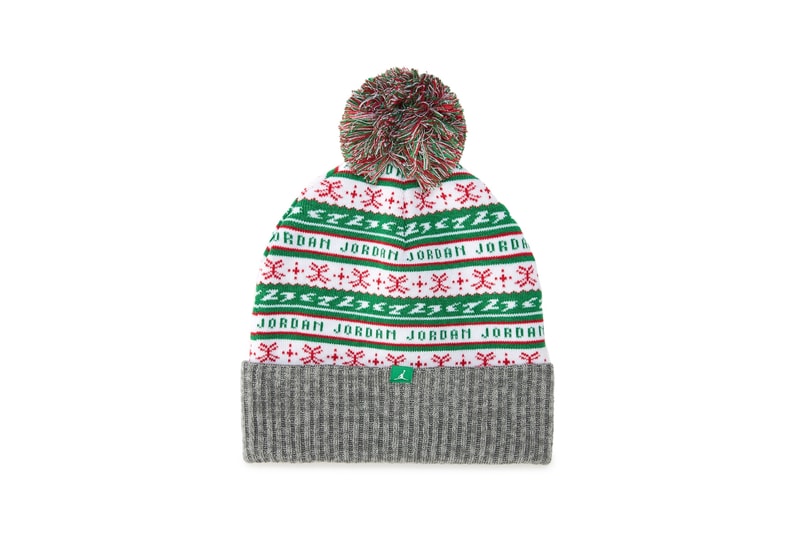 jordan brand ugly christmas sweater t-shirt beanie CT3711 100 DA2091-100 release info photos buying guide 