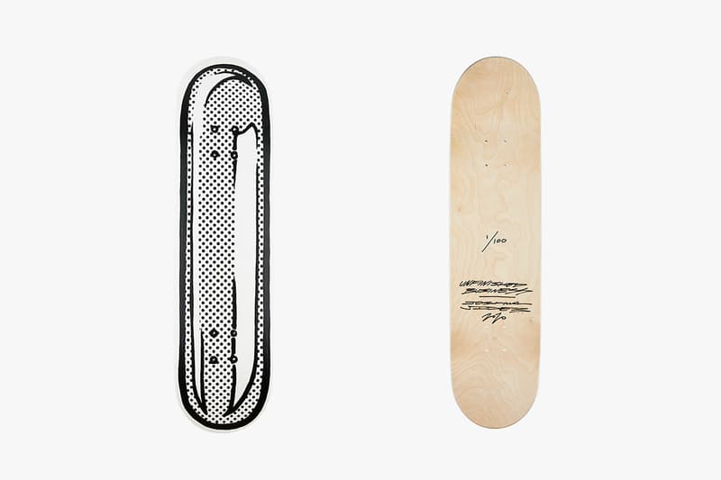 cone ceramic skate deck mug black and white artist limited edition collectibles exclusive