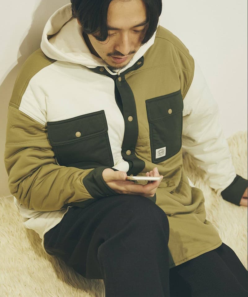 Journal Standard x Snow Peak FW20 Exclusive Items jacket shirt big insulation fleece china jacket Baycrews japan