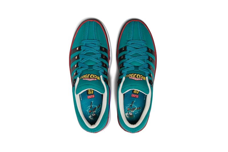 my hero academia funimation Izuku Midoriya All Might k-swiss classic 2000 x blue green release information greenhouse footlocker