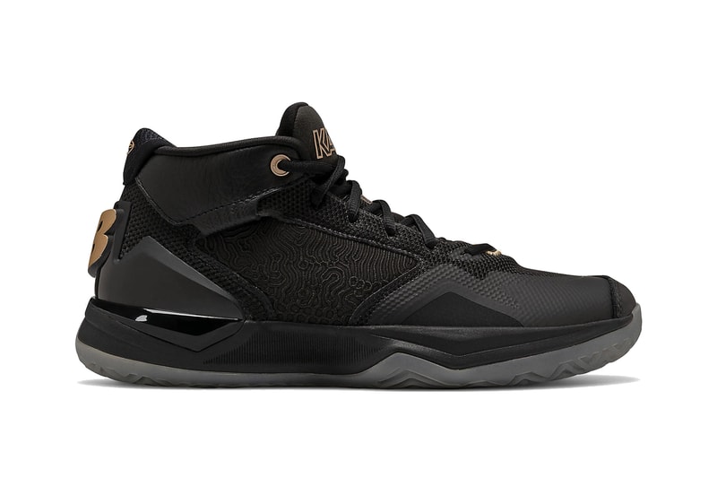 kawhi leonard new balance black gold signature shoe official release date info photos price store list buying guide