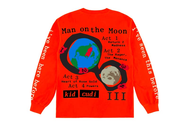 Kid Cudi Cactus Plant Flea Market Man on the Moon III Collection Release Info Buy Price T shirt Hoodie Sweatpants crewneck sweater