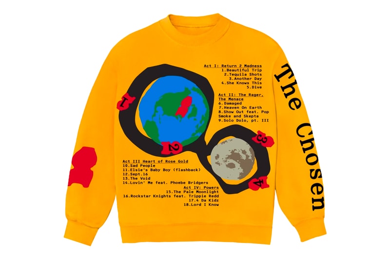 Kid Cudi Cactus Plant Flea Market Man on the Moon III Collection Release Info Buy Price T shirt Hoodie Sweatpants crewneck sweater
