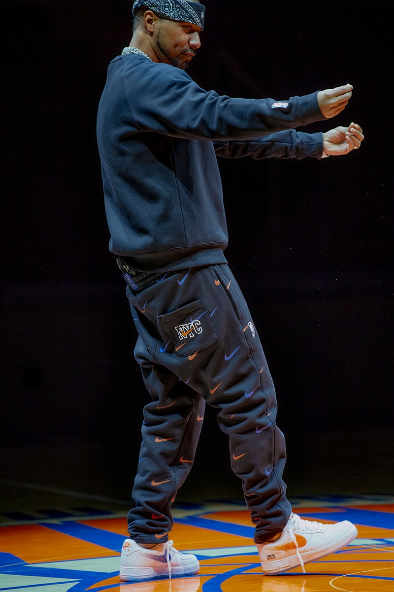 kith nike new york knicks collection hoodie sweatpants air force 1 low sweatshirt crewneck release info date buying guide
