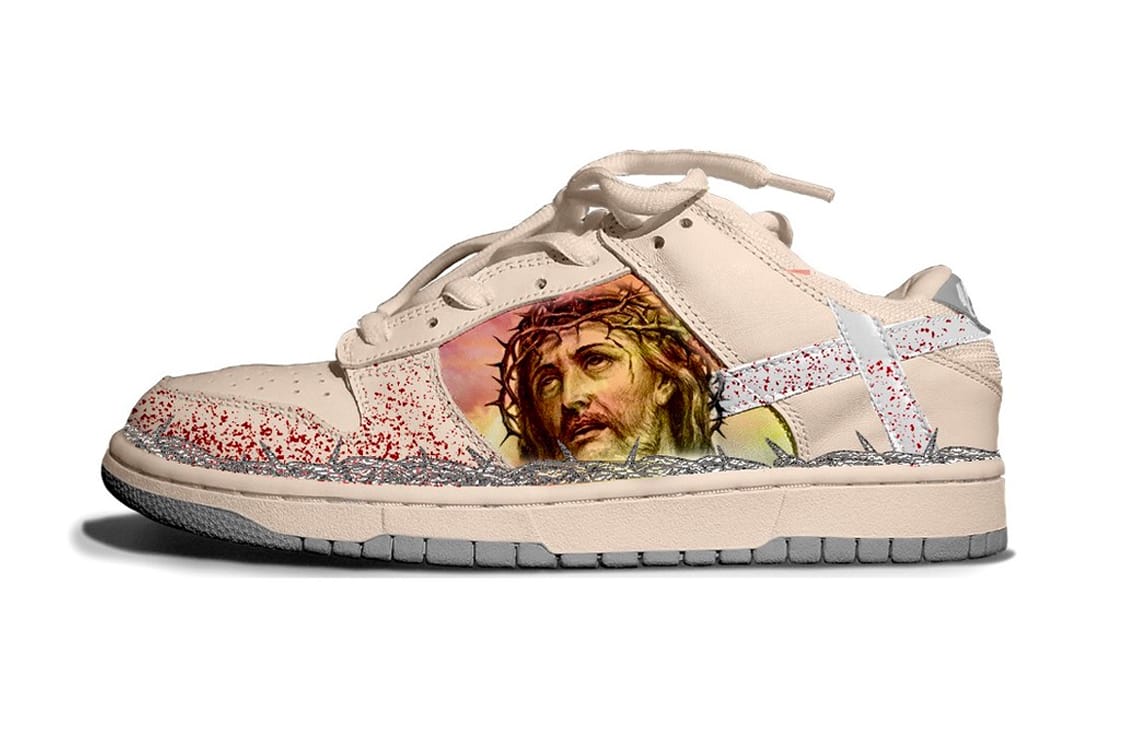 jesus christ nike shoes