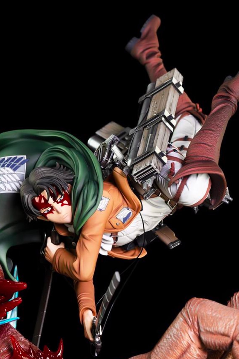 L'ATTAQUE DES TITANS - SHINGEKI NO KYOJIN - Figurine Livai Ackerman 