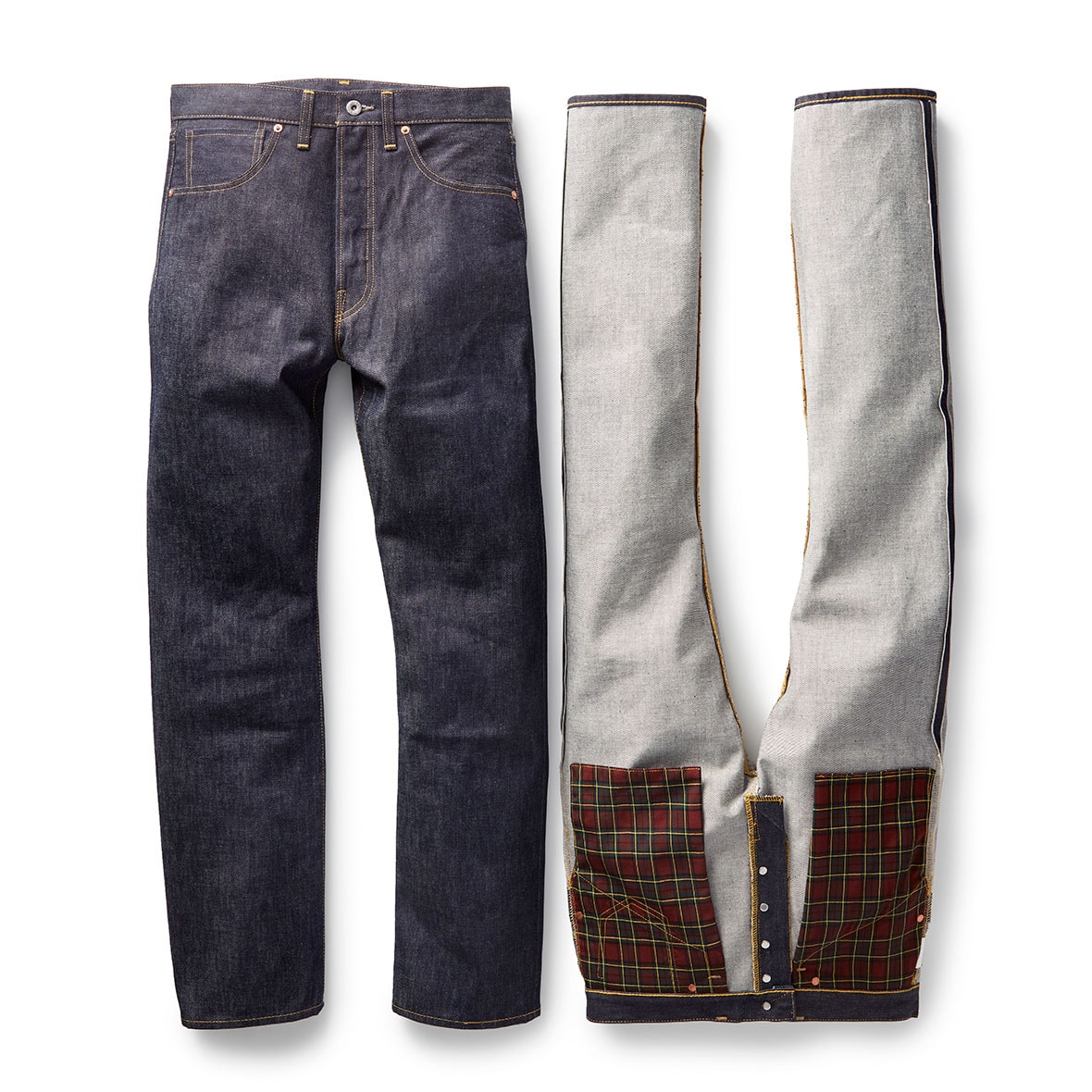 Levi's Vintage Clothing "Perfect Imperfections" LVC white oak cone mills denim collection 1944 jeans 
