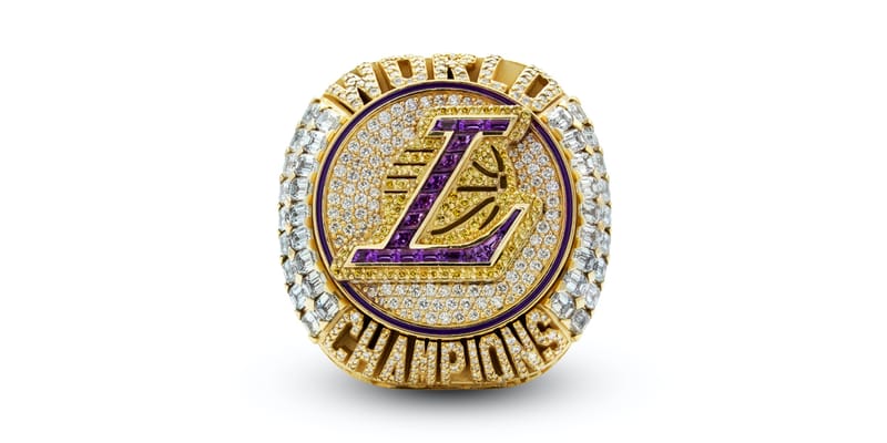 lebron lakers championship ring