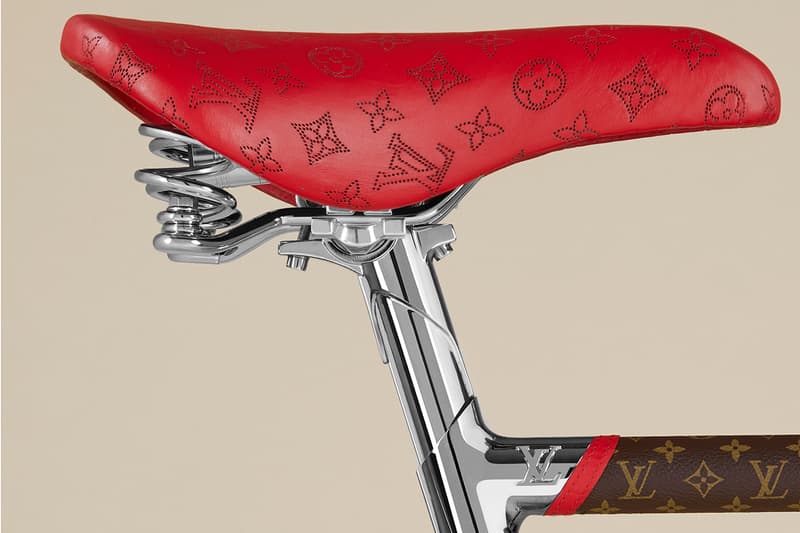 Louis Vuitton x Maison TAMBOITE LV Bike Bicycle Monogram Leather Limited Edition Collectible Rare Design Automotive Transportation Device City Virgil Abloh Hand Made Paris