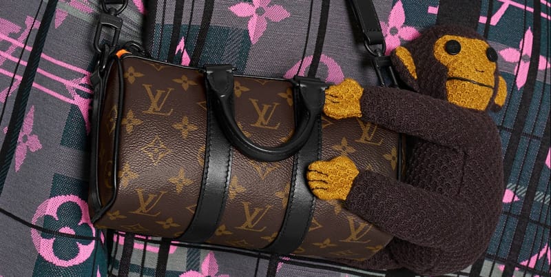 louis vuitton bag with monkey