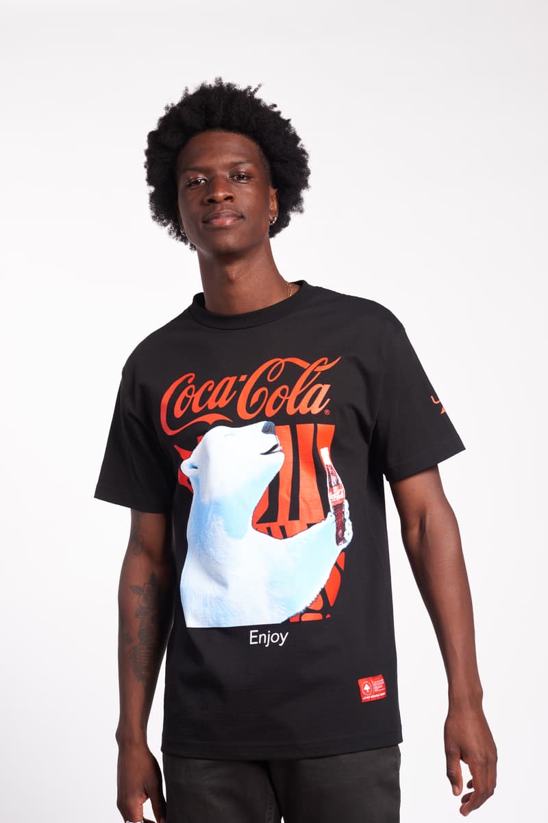 lookbook coca-cola tshirt long sleeve shirt windbreaker fleece set lifted research group so-cal