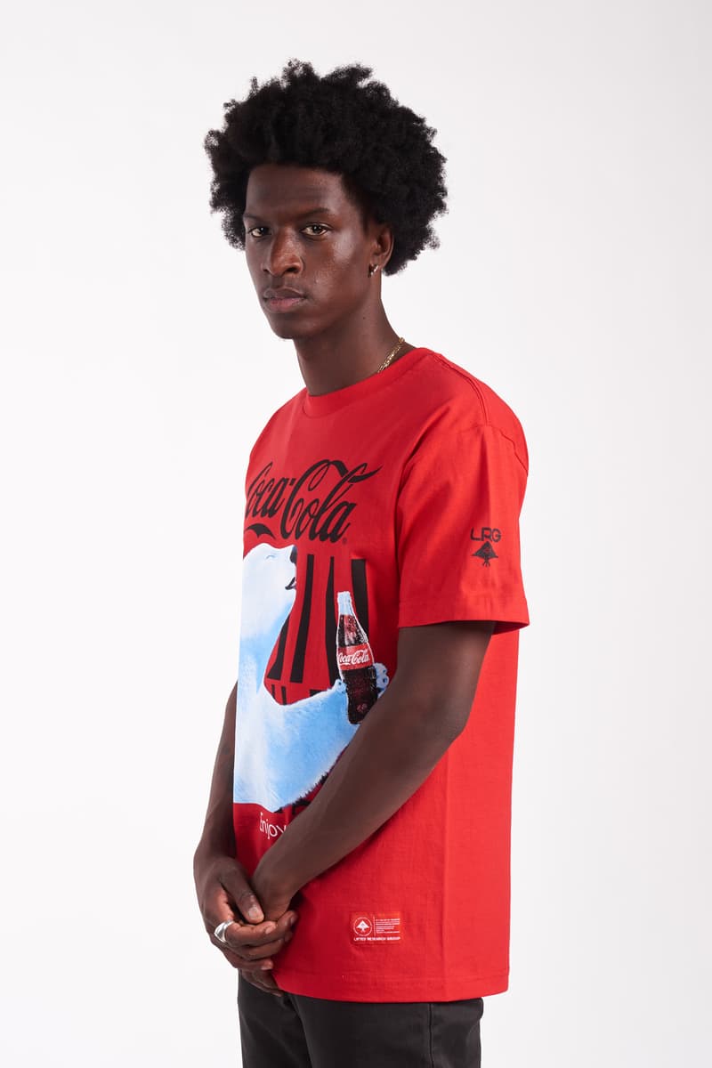 lookbook coca-cola tshirt long sleeve shirt windbreaker fleece set lifted research group so-cal