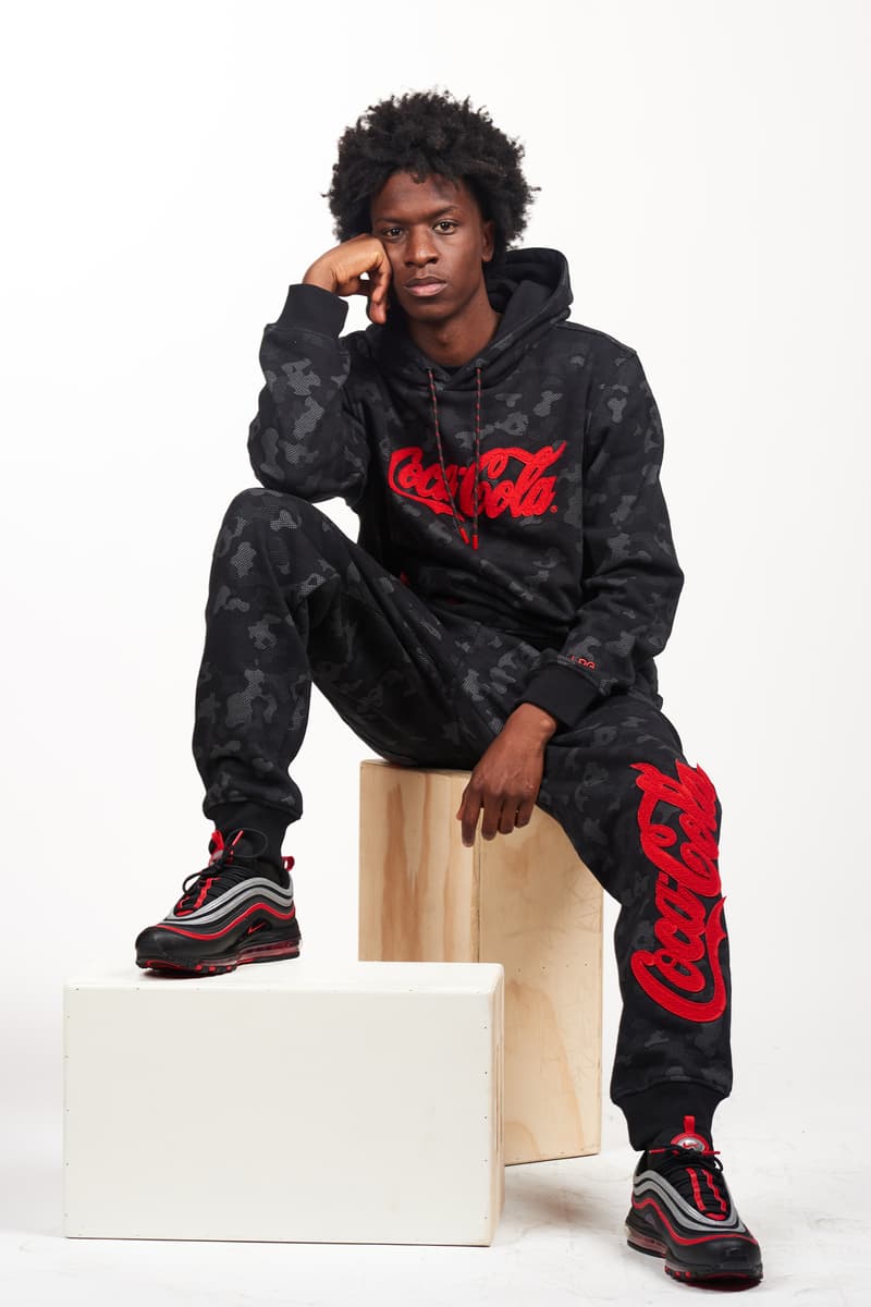 lookbook coca-cola tshirt long sleeve shirt windbreaker fleece set lifted research group so-cal