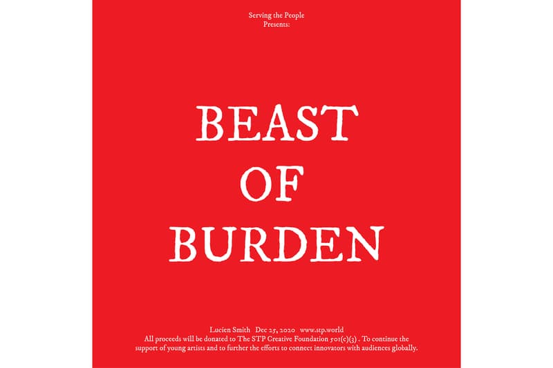 lucien smith beast of the burden paintings t shirt apparel