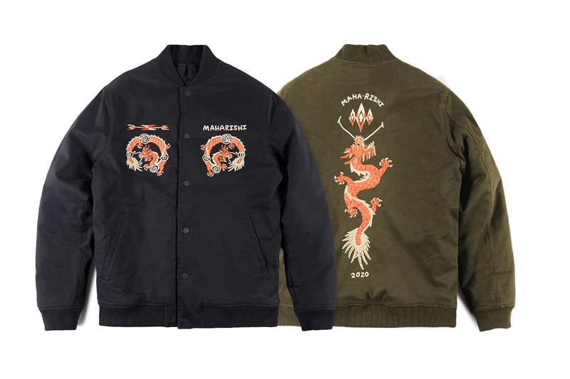 maharishi fall winter 2020 release information 2020 where to buy dragon souvenir 