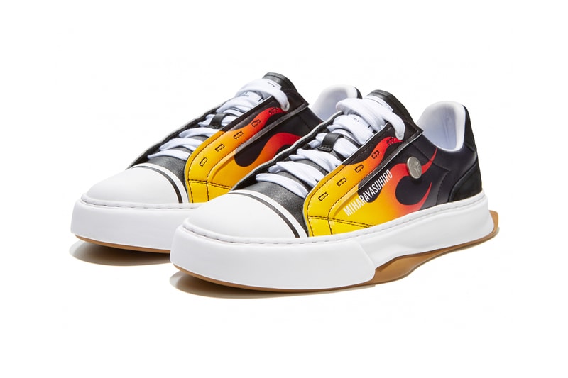 Maison MIHARA YASUHIRO FILA FUSION FM 5 FLAME menswear streetewear shoes kicks sneakers runners 
