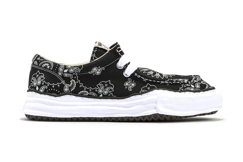 Maison Mihara Yasuhiro OG Sole Moccasin Bandana Print sneakers shoes runners kicks trainers footwear fall winter 2020 collection fw20