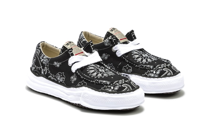 Maison Mihara Yasuhiro OG Sole Moccasin Bandana Print sneakers shoes runners kicks trainers footwear fall winter 2020 collection fw20