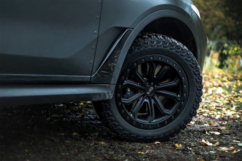 manhart automotive tuner bmw x7 suv off roader dirty edition rivets armored vehicle