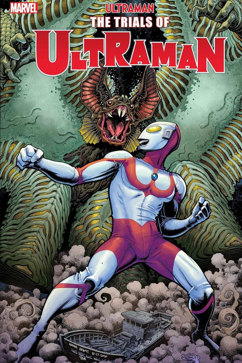 marvel comics books the trials of ultraman tsuburaya productions second series 