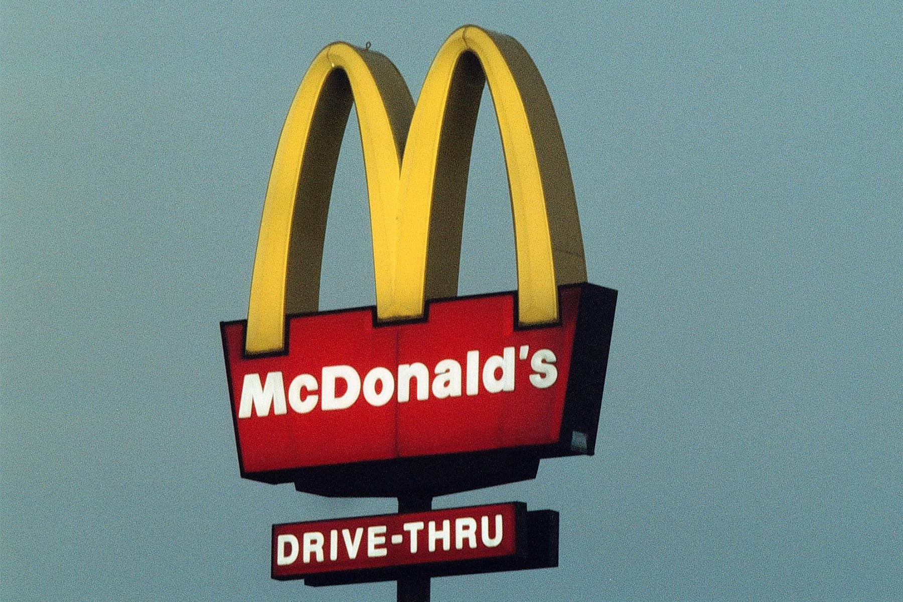 McDonald's Monolith Drive Thru Tweet Info Oreo McFlurry food fast food drive-thru Utah Monolith Romania 