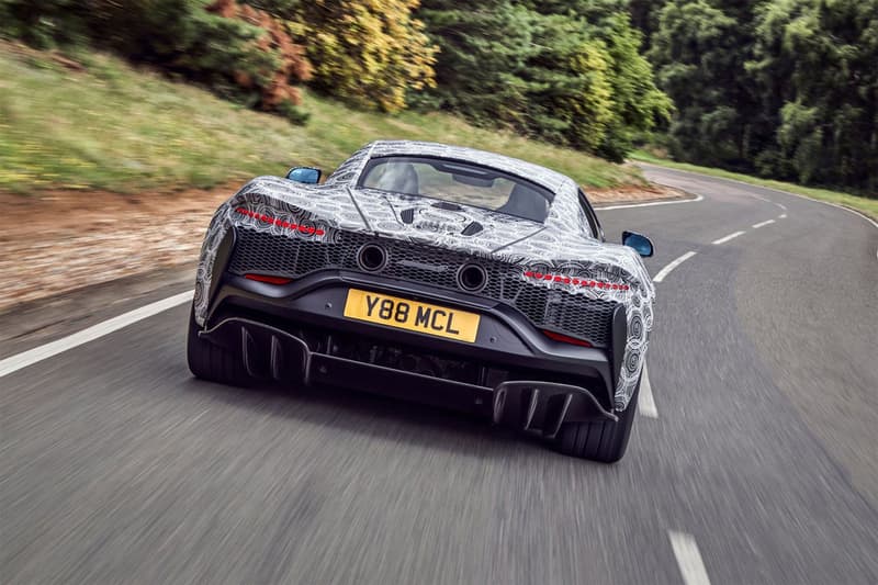 mclaren artura hybrid electric motor turbocharged v6 engine powertrain high performance supercar