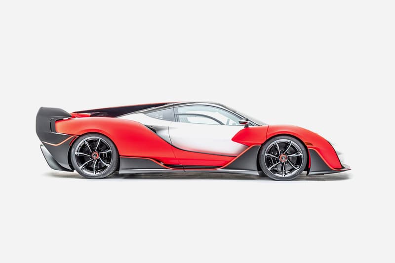 mclaren sabre 824 horsepower hypercar supercar racing unveil reveal v8 engine