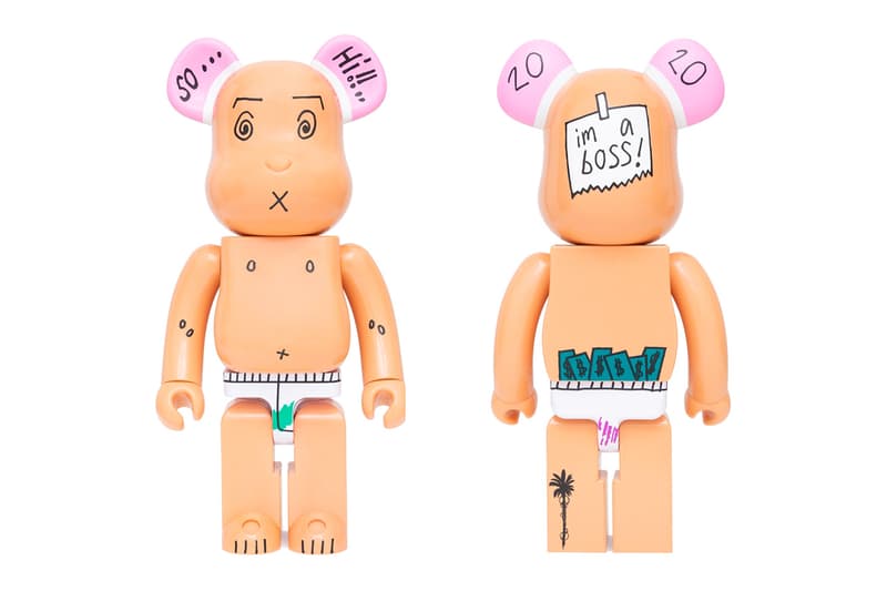 Edison Chen 3125C OBJECTIVE Medicom Toy EDC BEARBRICK figure toys collectibles fall winter 2020 collection fw20 