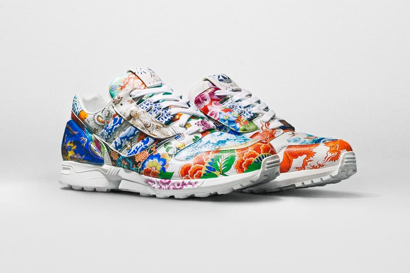 Meissen x adidas Originals ZX8000 "Porcelain" One-of-a-Kind 1-of-1 'Krater Vase' $1,000,000 USD Hand Made Hand Painted Premium Leather Brooklyn Museum