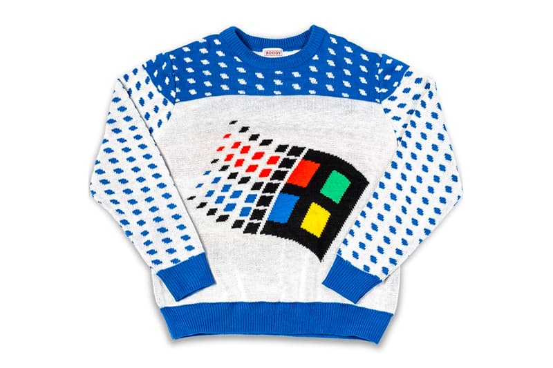 Microsoft Windows 95 Ugly Christmas Sweater Release Hypebeast