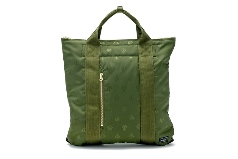 'Gundam' x PORTER Zeon and Char Aznable Bags collaboration army red comet colorway japan suit mobile Strict-G Sotsu / Sunrise
