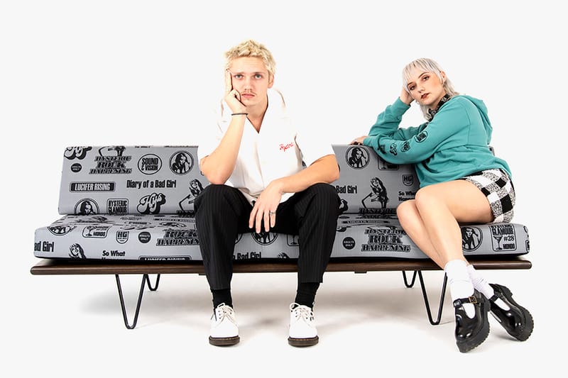 Modernica and Hysteric Glamour Join Forces for a Pattern-Covered Furniture and Apparel Collection