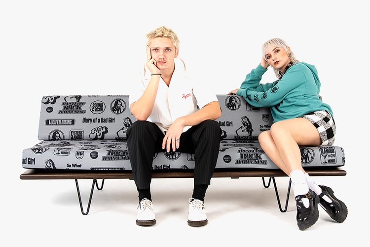 Modernica and Hysteric Glamour Join Forces for a Pattern-Covered Furniture and Apparel Collection