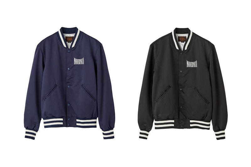 modernica hysteric glamour collaboration release info photos pricing buying guide hoodies side shell chair daybed aiko side table t-shirt hoodies bowling shirt satin jackets