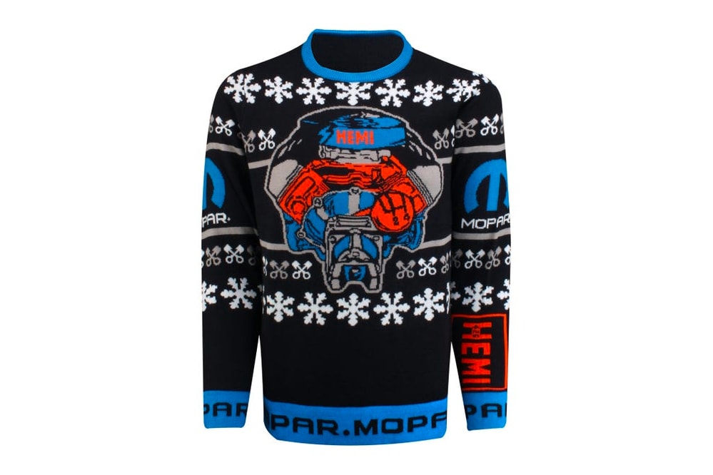 Mopar Ugly Sweater 426 HELLEPHANT Release Klassics by Kurtis X-Mas Christmas 426 HELLEPHANT HOLIDAY GLASS ORNAMENT Chevy 