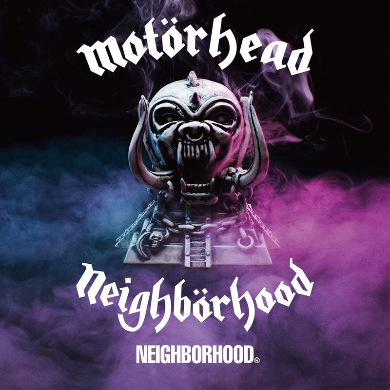 Motörhead x NEIGHBORHOOD Collaboration Collection lemmy kilmister release date info buy january 2 2021 colorway hoodie tee shirt incense chamber