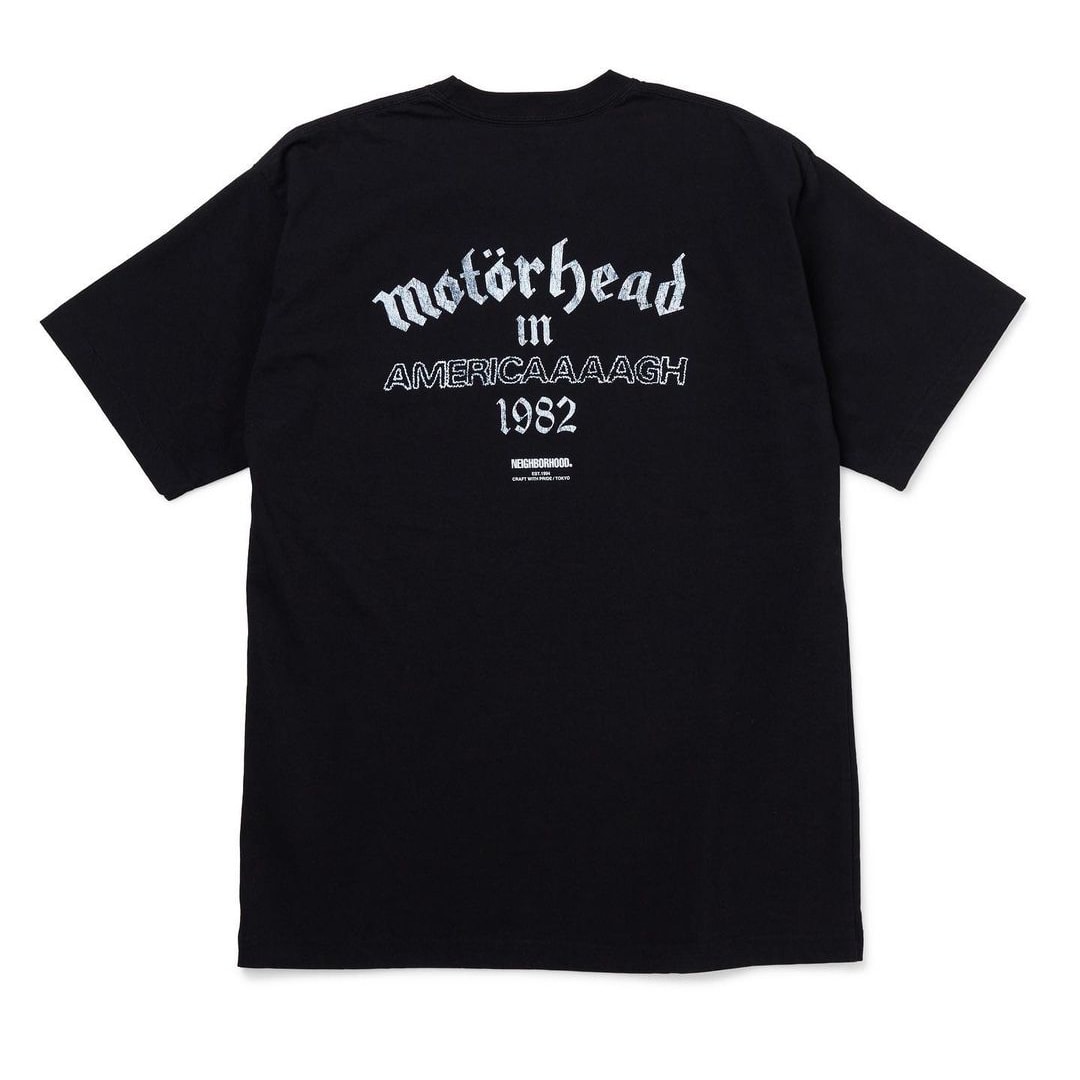 Motörhead x NEIGHBORHOOD Collaboration Collection lemmy kilmister release date info buy january 2 2021 colorway hoodie tee shirt incense chamber