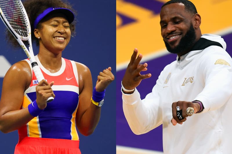 Naomi Osaka Lebron James Ap Athlete Of The Year Hypebeast