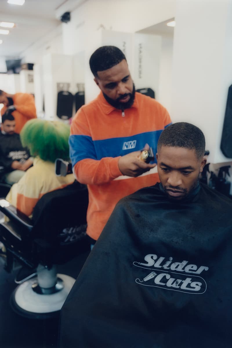 napa napapijri martine rose fall winter 2020 fw20 campaign imagery sliderscuts east london barbershop details