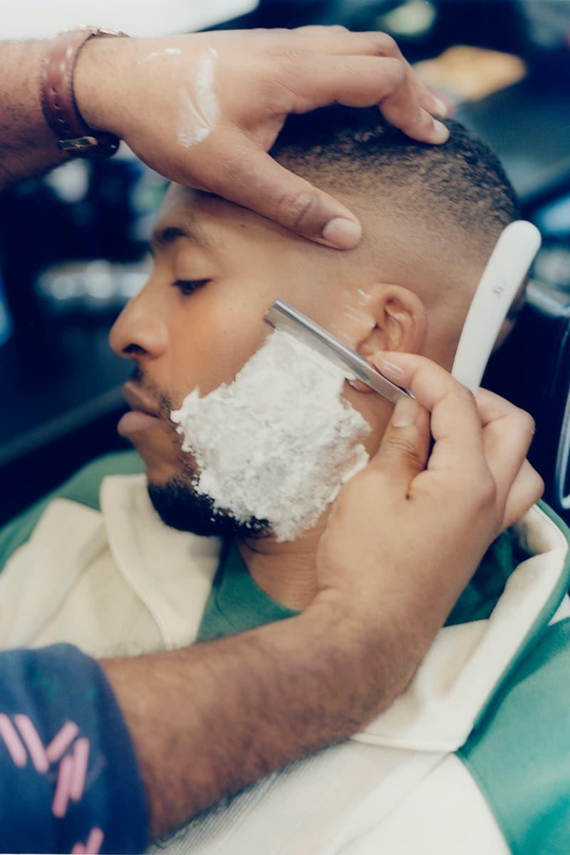 napa napapijri martine rose fall winter 2020 fw20 campaign imagery sliderscuts east london barbershop details