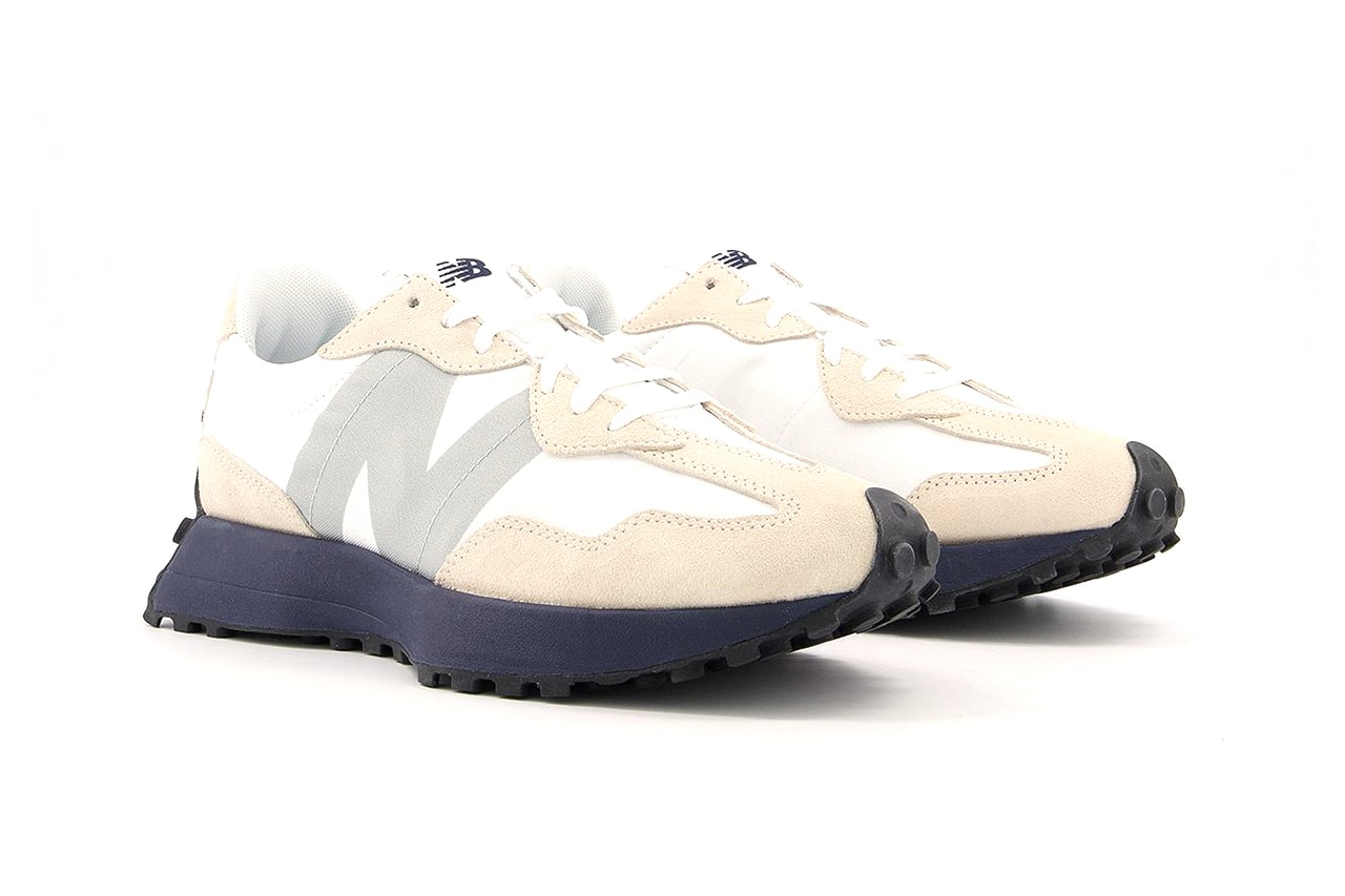 new balance 327 munsell white team navy black energy red release info photos buying guide store list