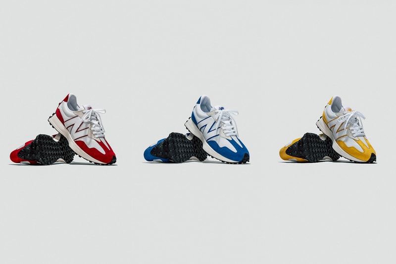new balance 327 primary pack white red blue yellow official release date info photos price store list buying guide