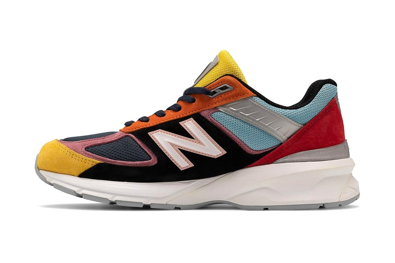 New balance 990v5 multi coloured release information how much kawhi Leonard