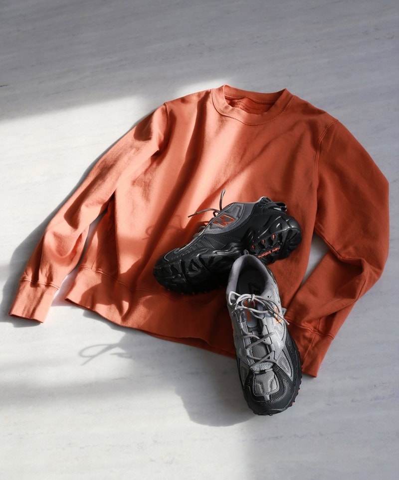 New Balance Japan x Save Khaki United Collaboration apparel garments journal standard baycrews exclusive sneakers shirts parka jacket tote bag sku america