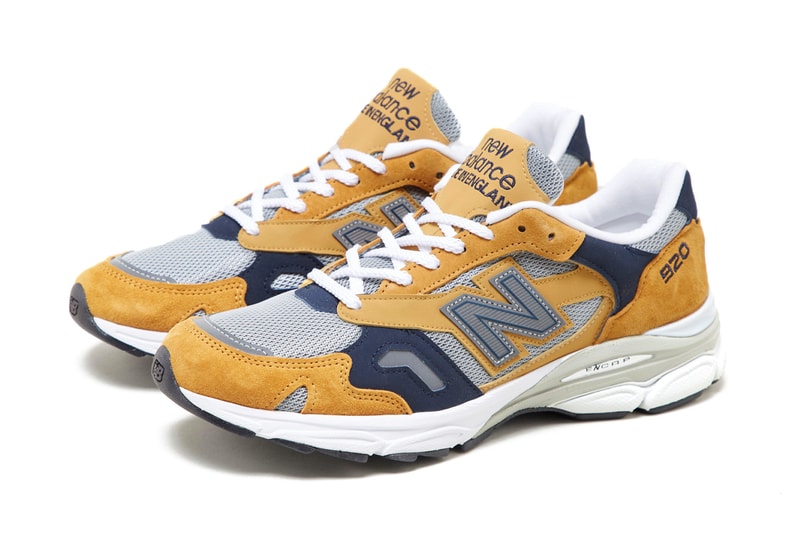 new balance 920 made in UK yellow release information where to buy when do they drop mustard navy orange